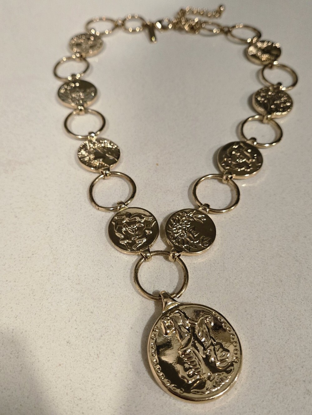 Coin Gold Necklace